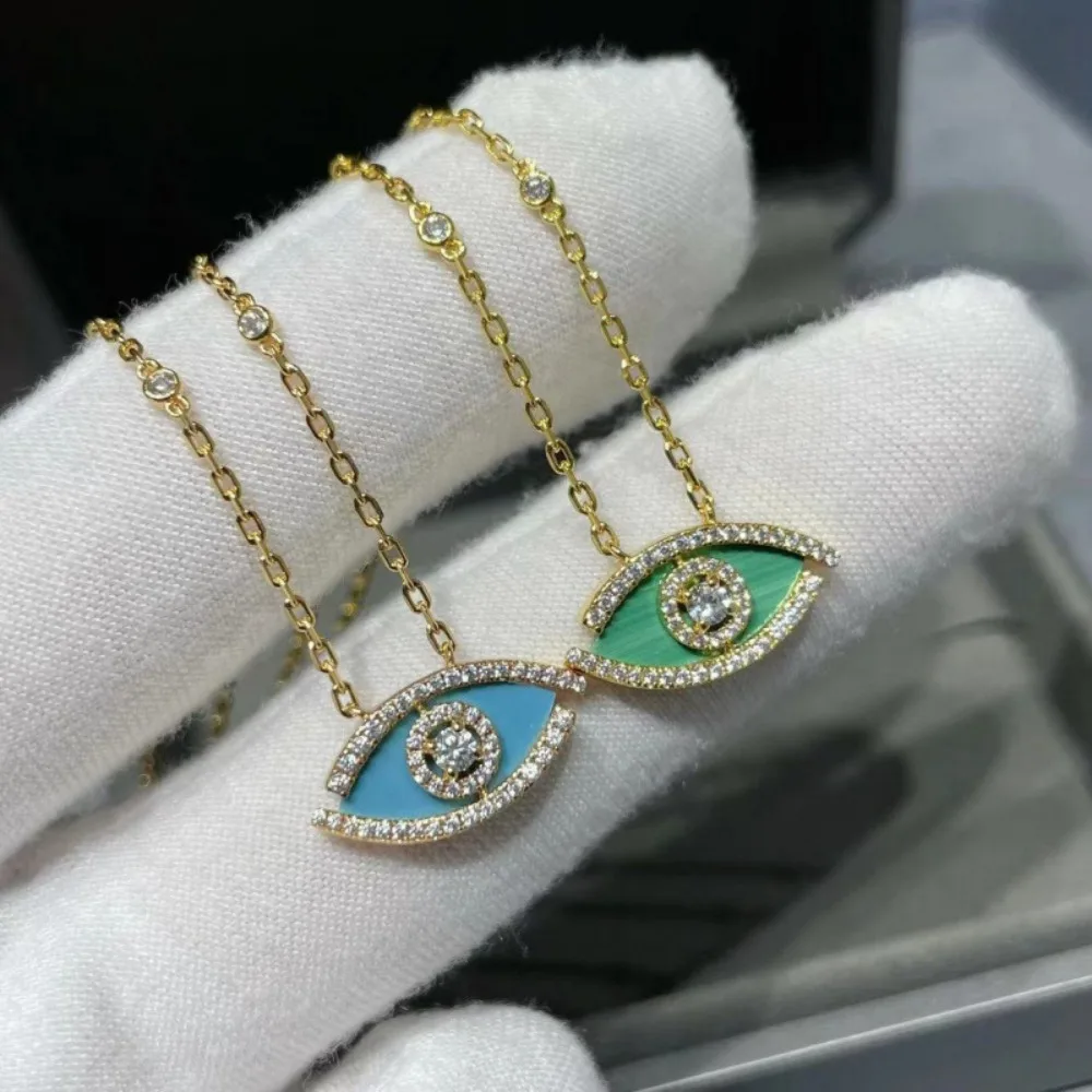 European and American Luxury Jewelry Lucky Eye Series -925 Fashion Women's Necklace Devil's Eye Collar Chain Party First Choice
European and American Luxury Jewelry Lucky Eye Series -925 Fashion Women's Necklace Devil's Eye Collar Chain Party First Choice