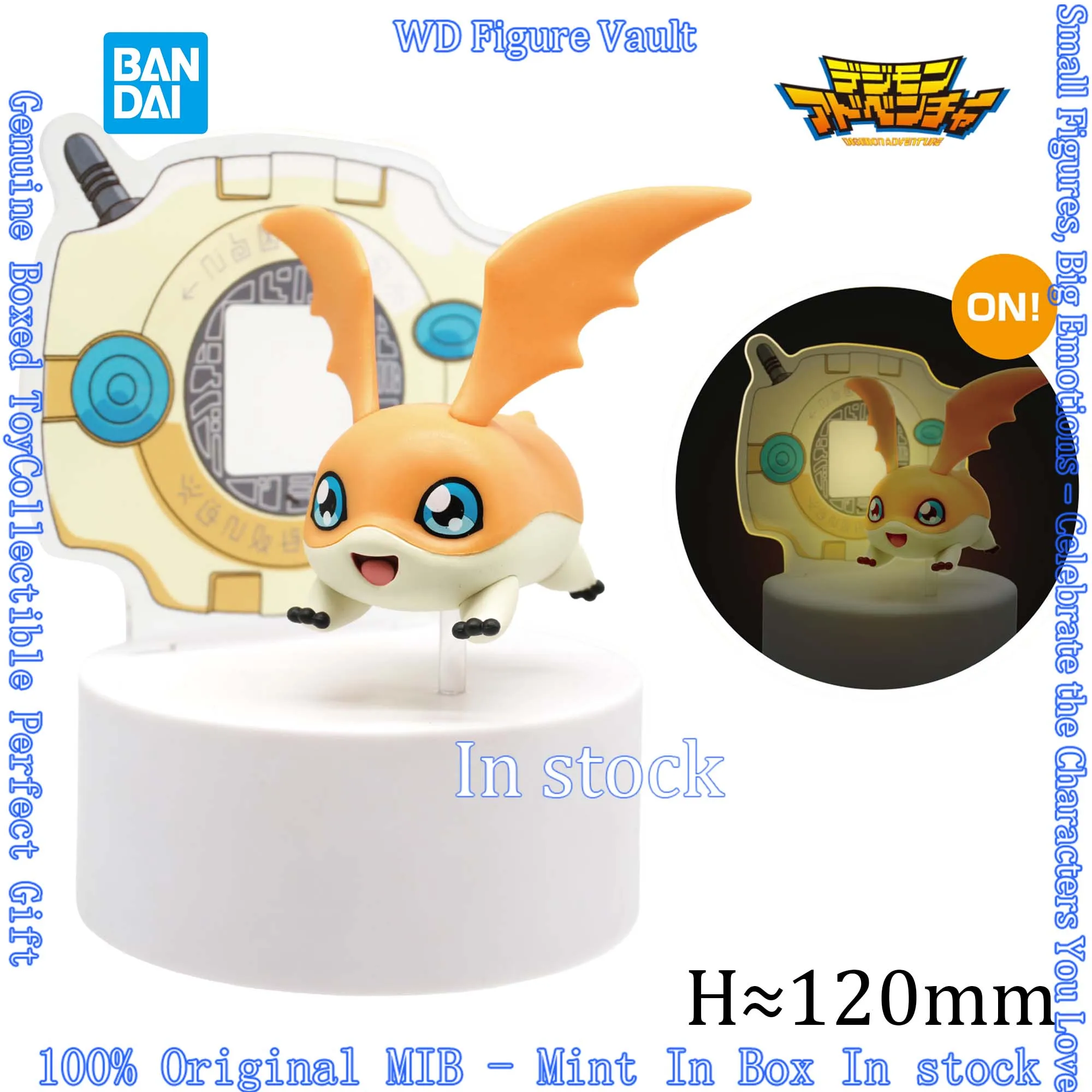 In Stock Bandai Original Digimon Adventure Patamon Light Digivice Anime Figure Pvc Model Boxed Collectible Toy Birthday Gift
In Stock Bandai Original Digimon Adventure Patamon Light Digivice Anime Figure Pvc Model Boxed Collectible Toy Birthday Gift