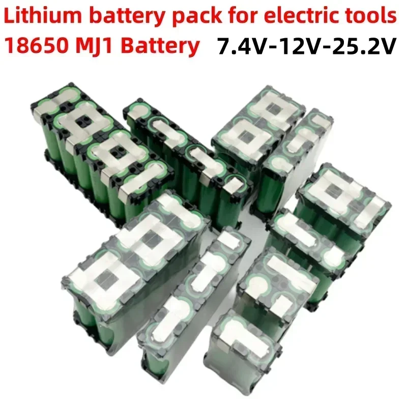 18650 MJ1 DIY 30A 7,4 V-12V-25,2 V 7000mah 30A, для отвертки батареи, 3S1P-6S2P сварочная 12,6 V, аккумулятор (регулируемый)
18650 MJ1 DIY 30A 7,4 V-12V-25,2 V 7000mah 30A, для отвертки батареи, 3S1P-6S2P сварочная 12,6 V, аккумулятор (регулируемый)