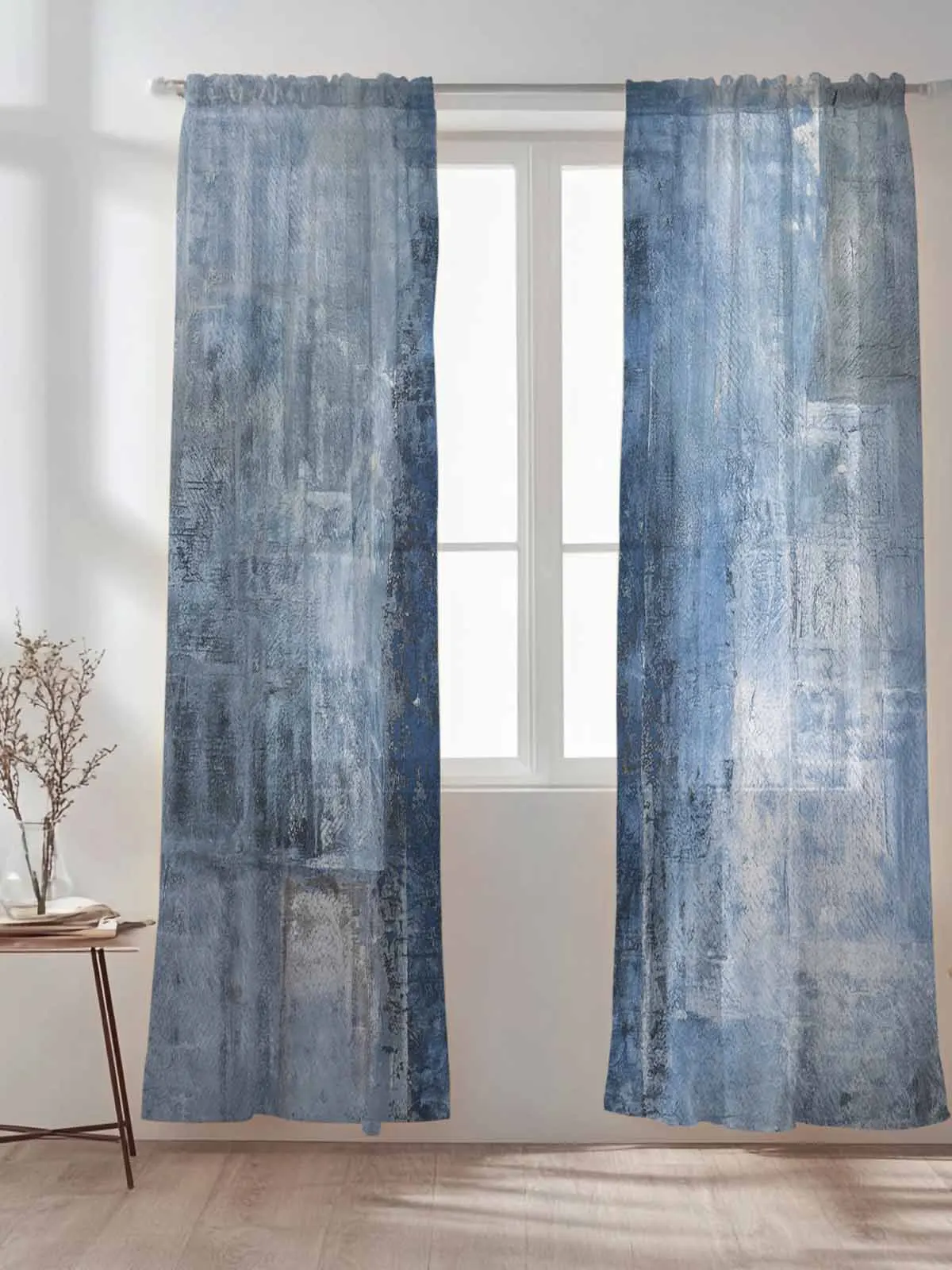 Retro Art Abstract Oil Painting Voile Sheer Window Drapes Curtains for Bedroom Living Room
Retro Art Abstract Oil Painting Voile Sheer Window Drapes Curtains for Bedroom Living Room