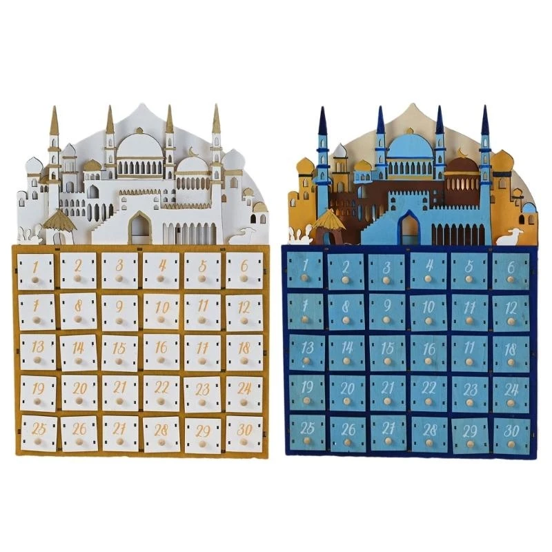 Ramadans Advent Calendar with LED Light and 30 Small Drawers Countdown Calendar for Eid Festivals Party Decoration .Q0KF
Ramadans Advent Calendar with LED Light and 30 Small Drawers Countdown Calendar for Eid Festivals Party Decoration .Q0KF