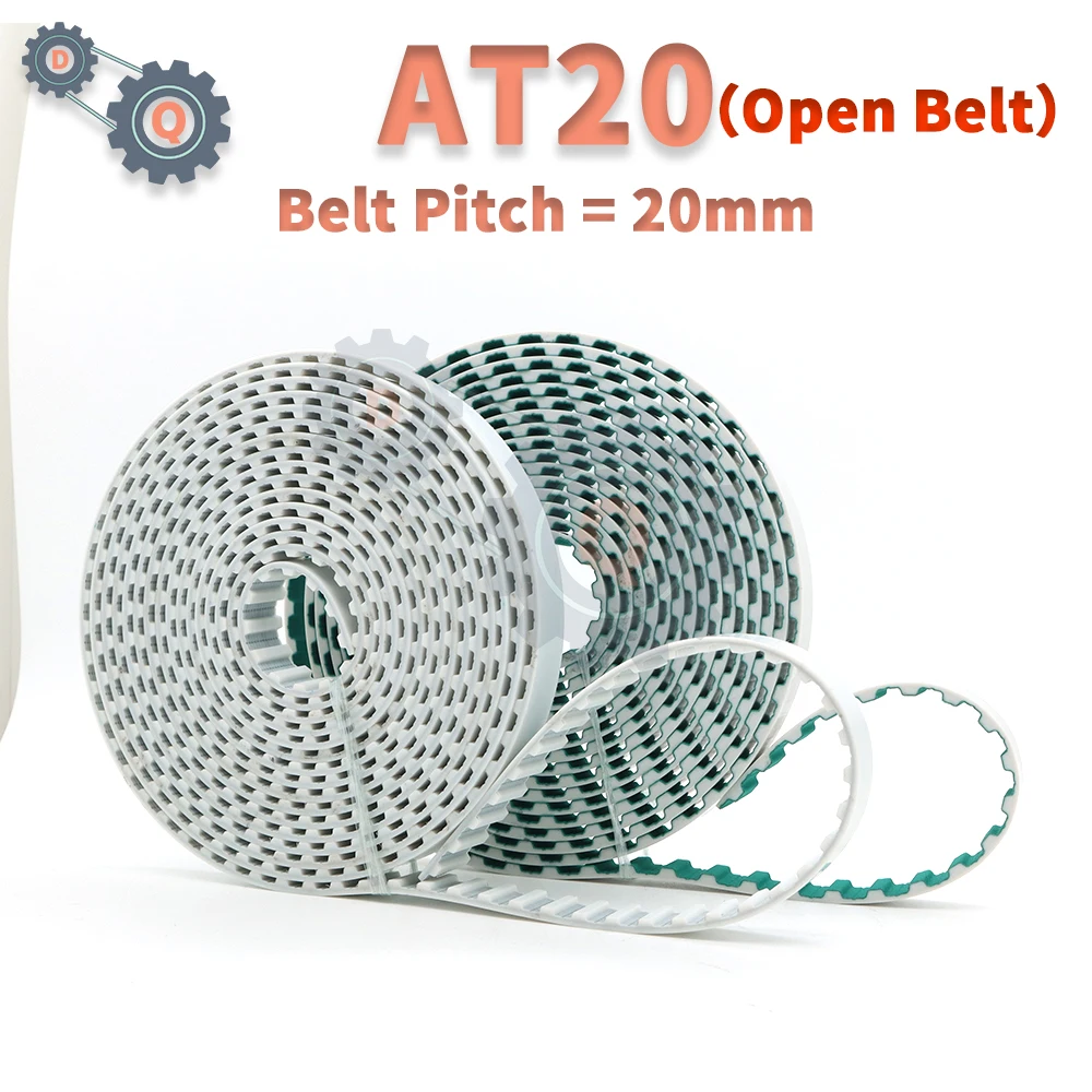 AT20 Open Timing Belt PU AT20 Polyurethane Steel PU Belt Width 25mm 30mm 40mm AT20 Synchronous Belt Pitch 20mm PU Open Belt AT20
AT20 Open Timing Belt PU AT20 Polyurethane Steel PU Belt Width 25mm 30mm 40mm AT20 Synchronous Belt Pitch 20mm PU Open Belt AT20