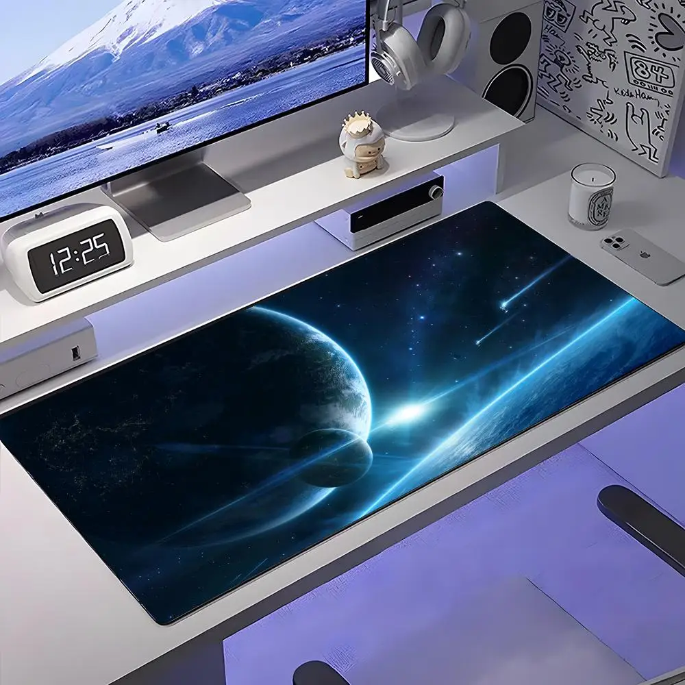 Космический коврик для мыши, большой противоскользящий резиновый игровой коврик для мыши, прочный настольный коврик с толстым швом, подходит для офиса и игр
Космический коврик для мыши, большой противоскользящий резиновый игровой коврик для мыши, прочный настольный коврик с толстым швом, подходит для офиса и игр
