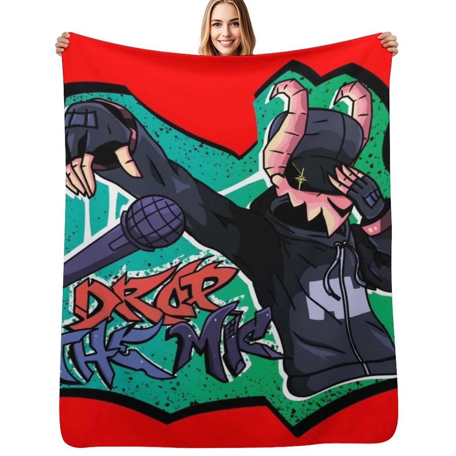 fnf tabi graffiti drop the mic Throw Blanket Ultra Plush Cozy Blanket for Napping Sleeping
fnf tabi graffiti drop the mic Throw Blanket Ultra Plush Cozy Blanket for Napping Sleeping