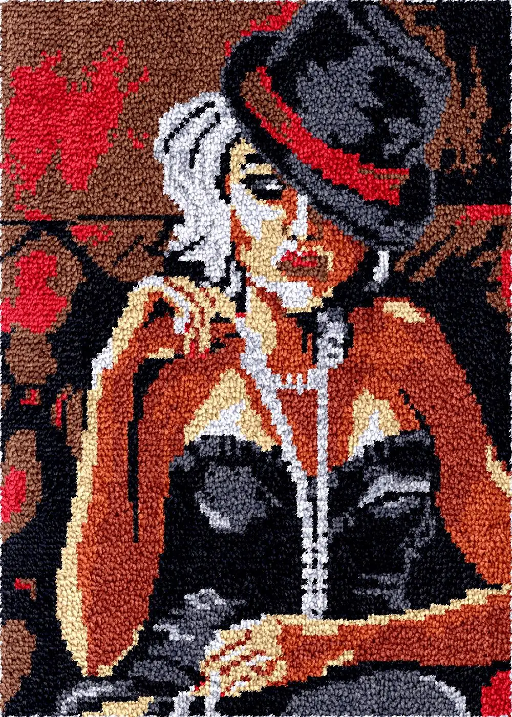 Наборы крючков с защелкой, коврики для распродажи, сексуальный женский набор для вышивки ковров, пластиковый холст, сумка «сделай сам», изготовление гобеленов, поделки Smyrna
Наборы крючков с защелкой, коврики для распродажи, сексуальный женский набор для вышивки ковров, пластиковый холст, сумка «сделай сам», изготовление гобеленов, поделки Smyrna