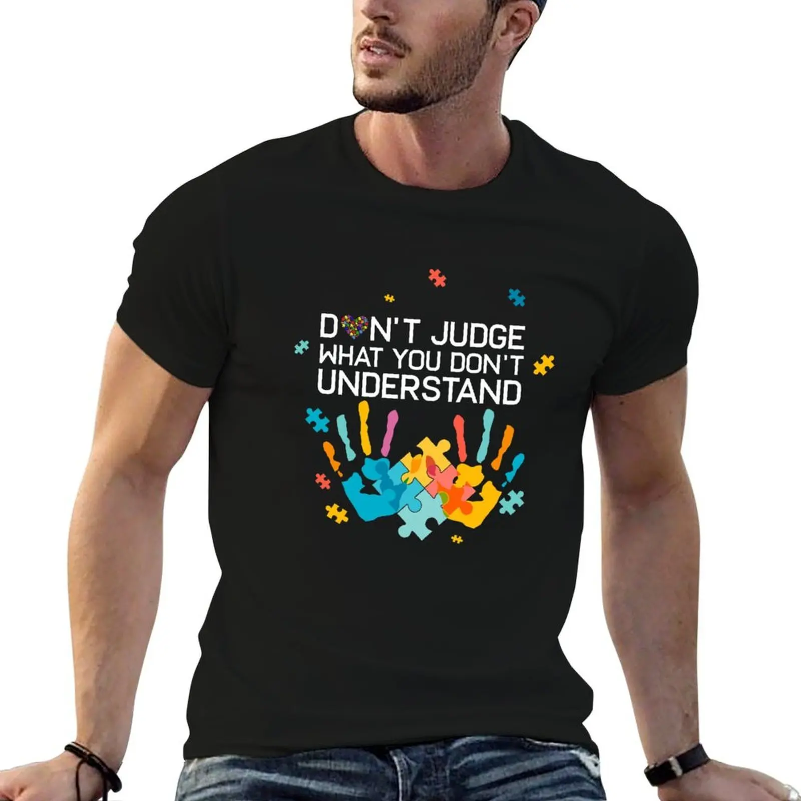 Autism Awareness Don't Judge What You Don't Understand Autism Mom Autism Dad T-Shirt man t shirts for men T-Shirt
Autism Awareness Don't Judge What You Don't Understand Autism Mom Autism Dad T-Shirt man t shirts for men T-Shirt