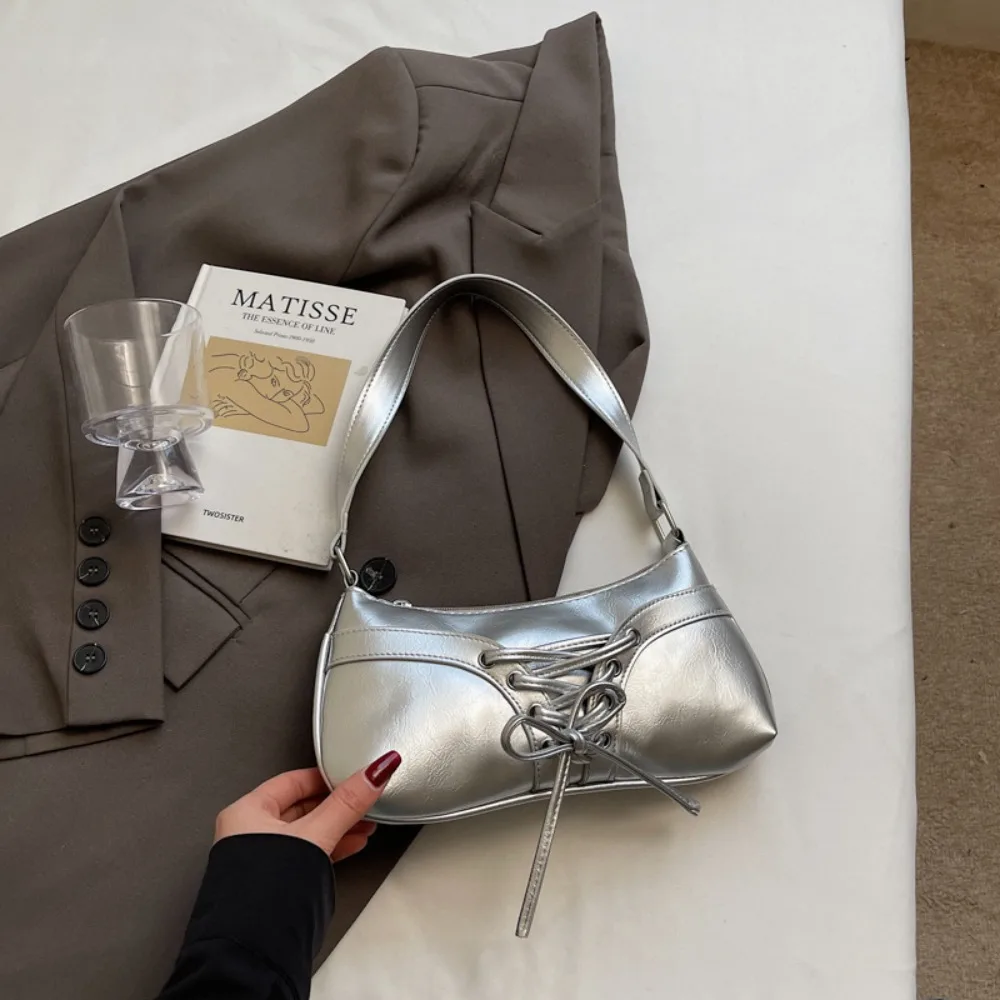 Fashion Bow Tie Shoulder Bag Y2k Sweet Armpit Bag Designer PU Leather Women Handbag Tote Bag
Fashion Bow Tie Shoulder Bag Y2k Sweet Armpit Bag Designer PU Leather Women Handbag Tote Bag