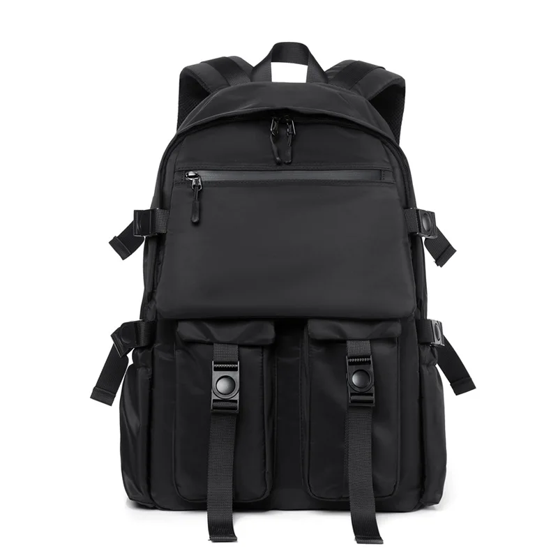 New large-capacity college student schoolbag ins niche simple backpack men's high-end outdoor backpacking travel
New large-capacity college student schoolbag ins niche simple backpack men's high-end outdoor backpacking travel