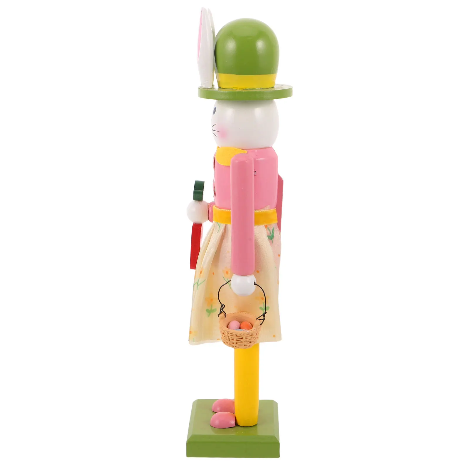 Wooden Easter Nutcracker Bunny Statue 12Inch Hand-Painted Spring Festival Decor Easter Bunny Table Centerpiece Home Holiday
Wooden Easter Nutcracker Bunny Statue 12Inch Hand-Painted Spring Festival Decor Easter Bunny Table Centerpiece Home Holiday