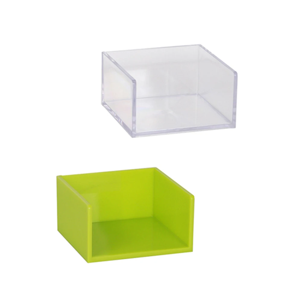 Memo Holder Note Box Self-stick Dispenser Desktop Organizer Office Container Storage Compact Plastic Bright Easy
Memo Holder Note Box Self-stick Dispenser Desktop Organizer Office Container Storage Compact Plastic Bright Easy