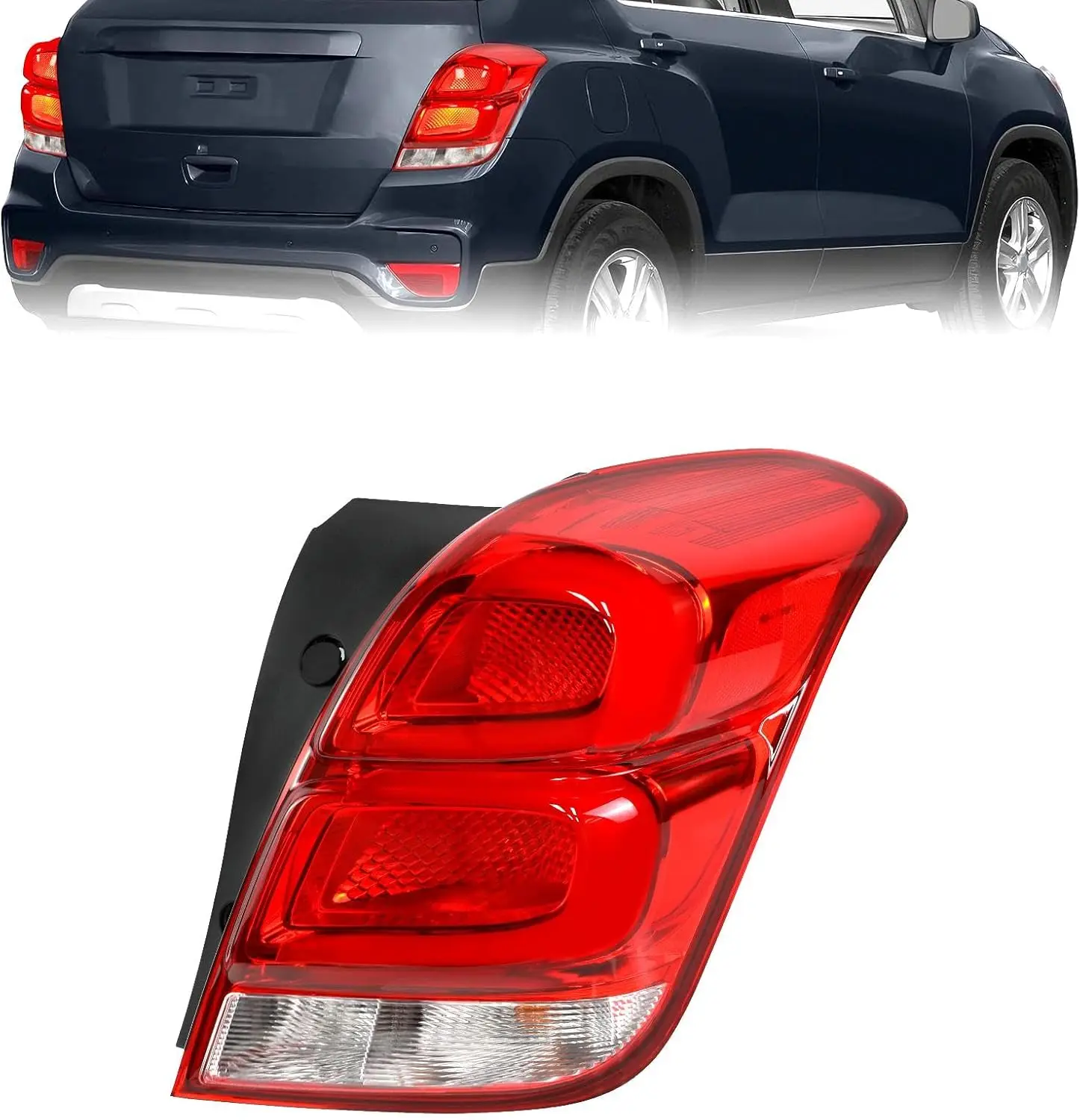For Chevy Trax 2017-2022 LED Tail Light Assembly Passenger Side Rear Taillight with Bulbs Brake Tail Lamp GM2801298 42750550
For Chevy Trax 2017-2022 LED Tail Light Assembly Passenger Side Rear Taillight with Bulbs Brake Tail Lamp GM2801298 42750550