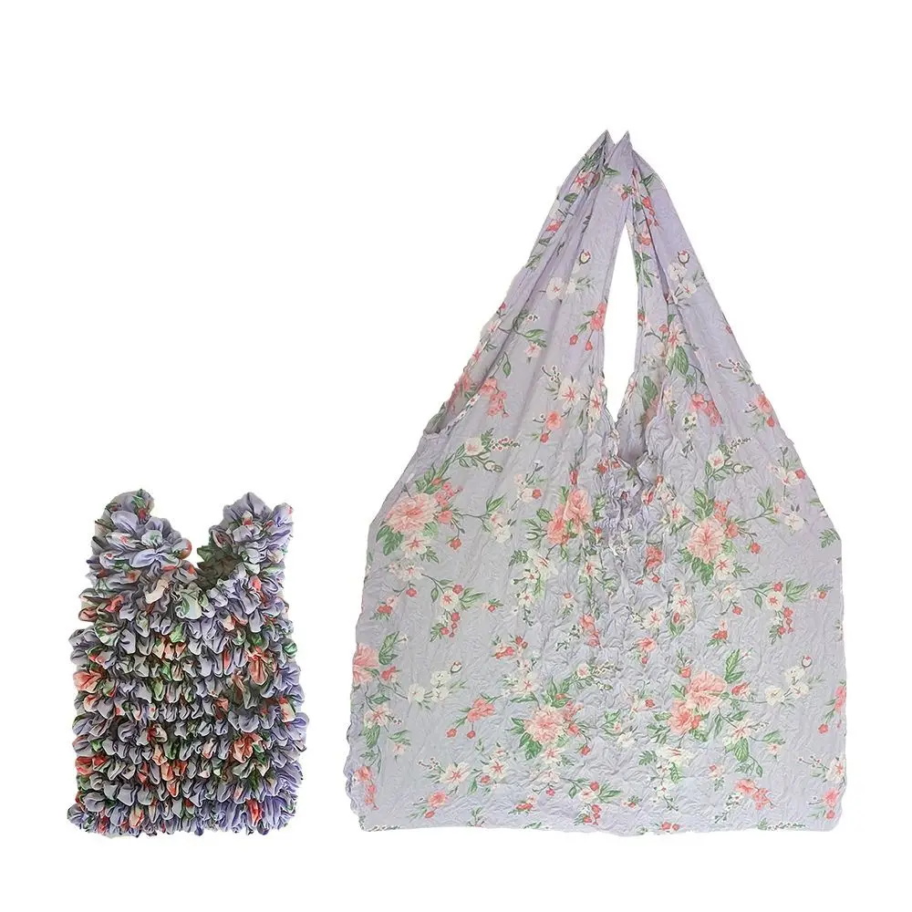 Creative Bubble Foldable Stretch Bag Expansion Elastic Handheld Shopping Bag Reusable Chiffon Floral Paddy Bag Food
Creative Bubble Foldable Stretch Bag Expansion Elastic Handheld Shopping Bag Reusable Chiffon Floral Paddy Bag Food