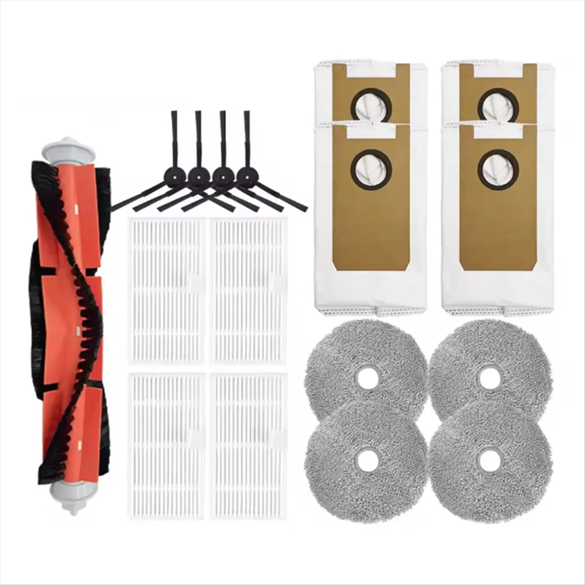 Запасные части для пылесосов U200/U200 Pro/2 Plus/U250: щетка, HEPA-фильтр, салфетка для влажной уборки, мешок для сбора пыли 【A70Z Fafa】
Запасные части для пылесосов U200/U200 Pro/2 Plus/U250: щетка, HEPA-фильтр, салфетка для влажной уборки, мешок для сбора пыли 【A70Z Fafa】