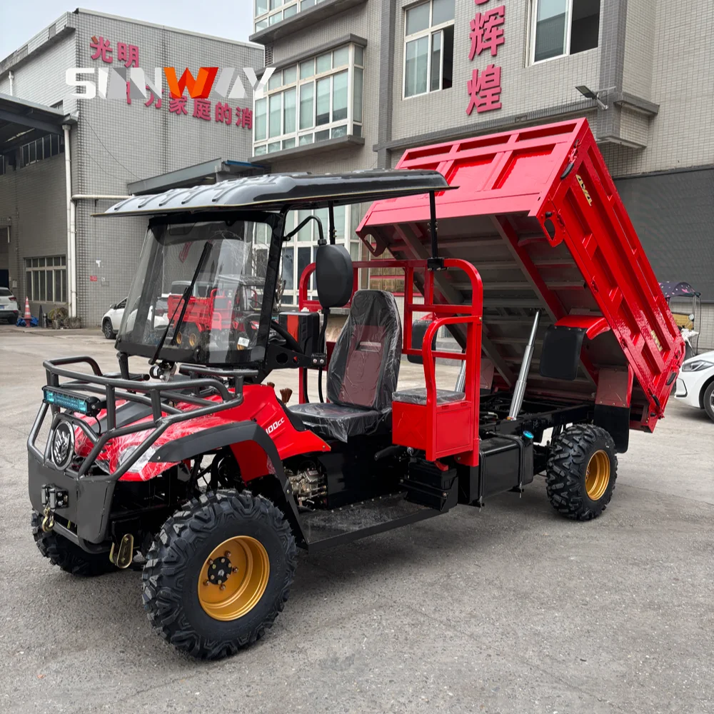 Hot Selling Farm ATV Utility Vehicle 4x4 6x6 Off Road All Terrain Dump Truck Made In China
Hot Selling Farm ATV Utility Vehicle 4x4 6x6 Off Road All Terrain Dump Truck Made In China