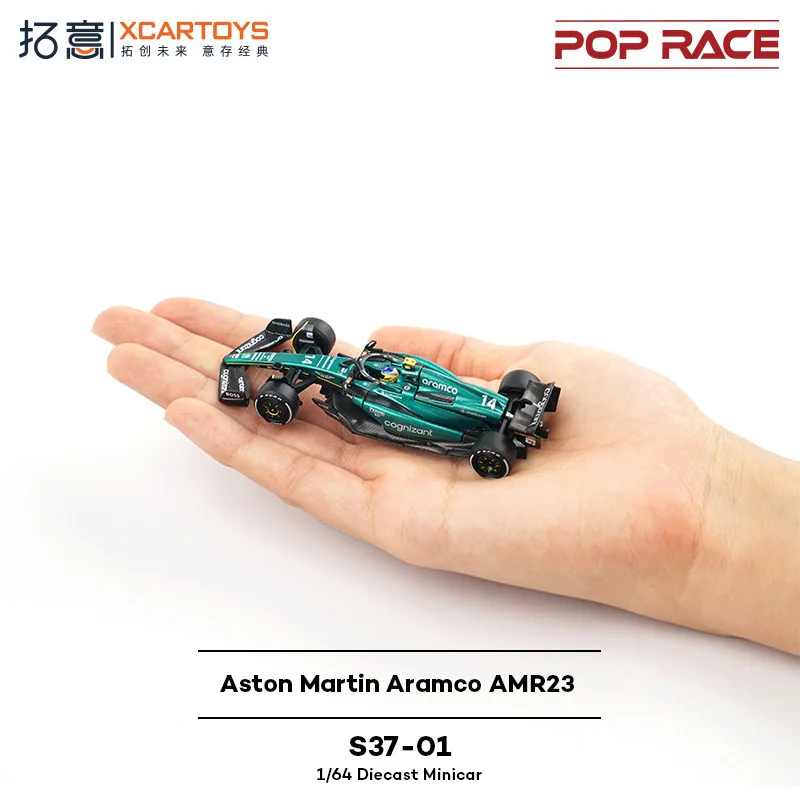 POP RACE 1/64 S37-01 Aston Martin AMR23 F1 #14 Aramco Alloy Diecast Car Model Collection
POP RACE 1/64 S37-01 Aston Martin AMR23 F1 #14 Aramco Alloy Diecast Car Model Collection