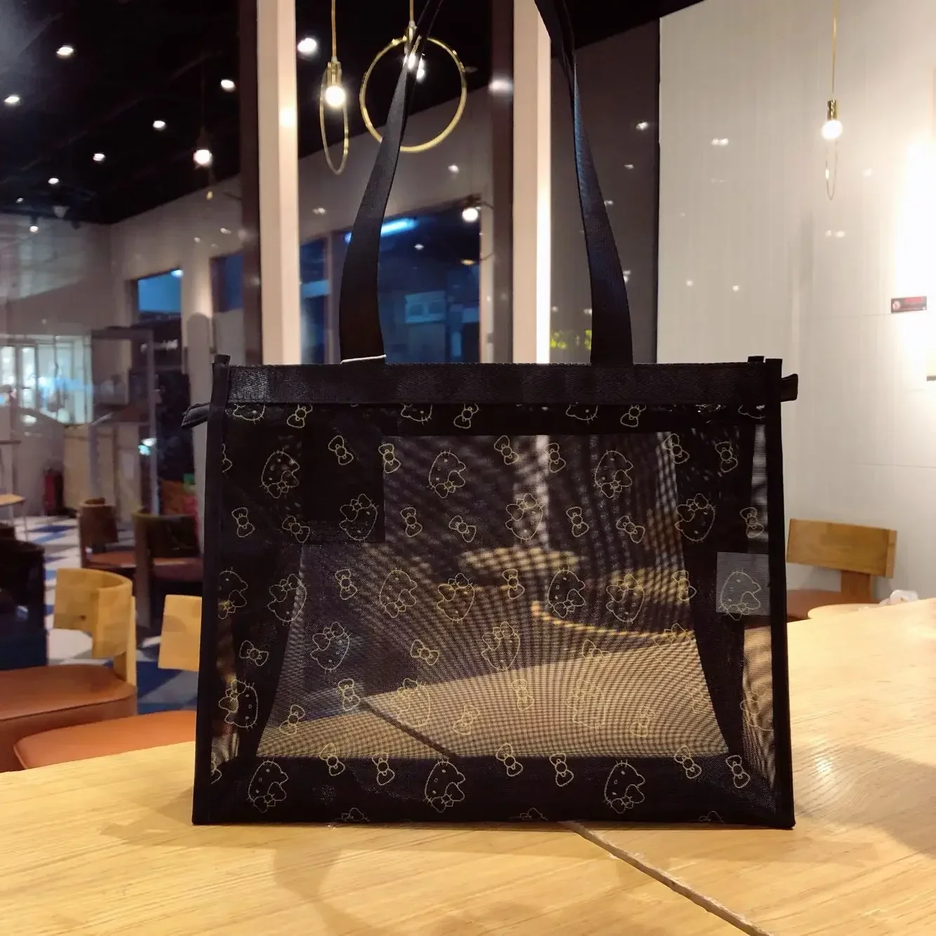 sanrio hello kitty arge capacity handbbag mesh women girl shoulder bag transparent tote gym Beach storage bag
sanrio hello kitty arge capacity handbbag mesh women girl shoulder bag transparent tote gym Beach storage bag
