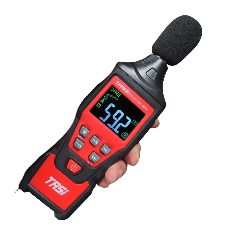 Лидер продаж 2025 года TASI TA8153B 30-130 дБА/C тестер шума промышленный экологический измеритель децибел цифровой измеритель уровня звука USB
Лидер продаж 2025 года TASI TA8153B 30-130 дБА/C тестер шума промышленный экологический измеритель децибел цифровой измеритель уровня звука USB