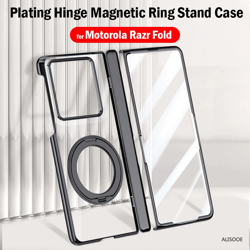 For Motorola Razr Fold Case Plating Hinge Lens Stand HD Clear Protection Phone Cover Funda Capa
For Motorola Razr Fold Case Plating Hinge Lens Stand HD Clear Protection Phone Cover Funda Capa
