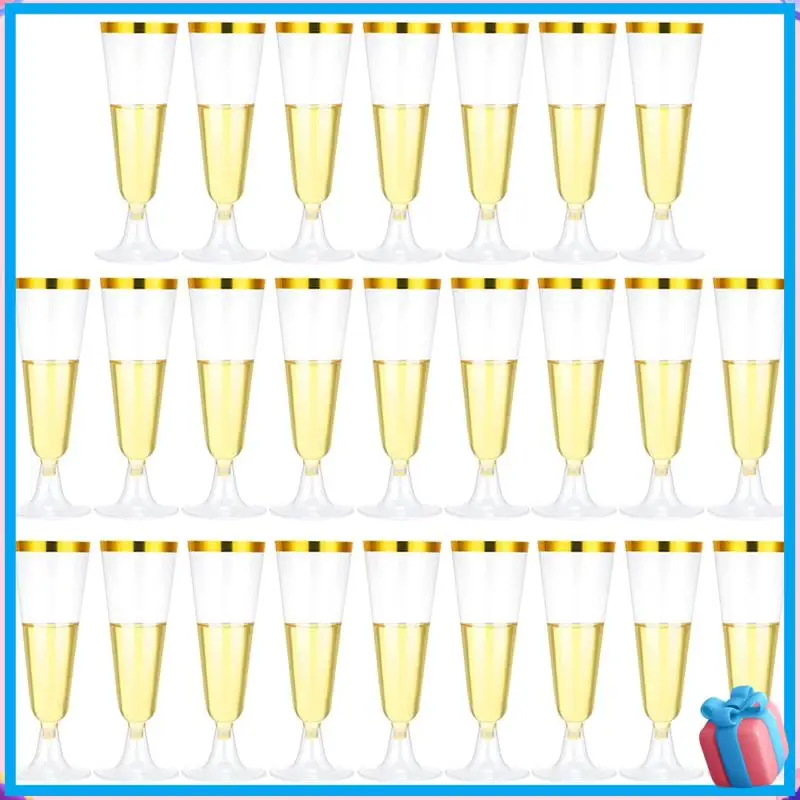 Discount-25Pcs 150Ml Disposable Champagne Flutes Clear Champagne Flutes Clear Toasting Glasses For Wedding Toasting Flutes Party
Discount-25Pcs 150Ml Disposable Champagne Flutes Clear Champagne Flutes Clear Toasting Glasses For Wedding Toasting Flutes Party