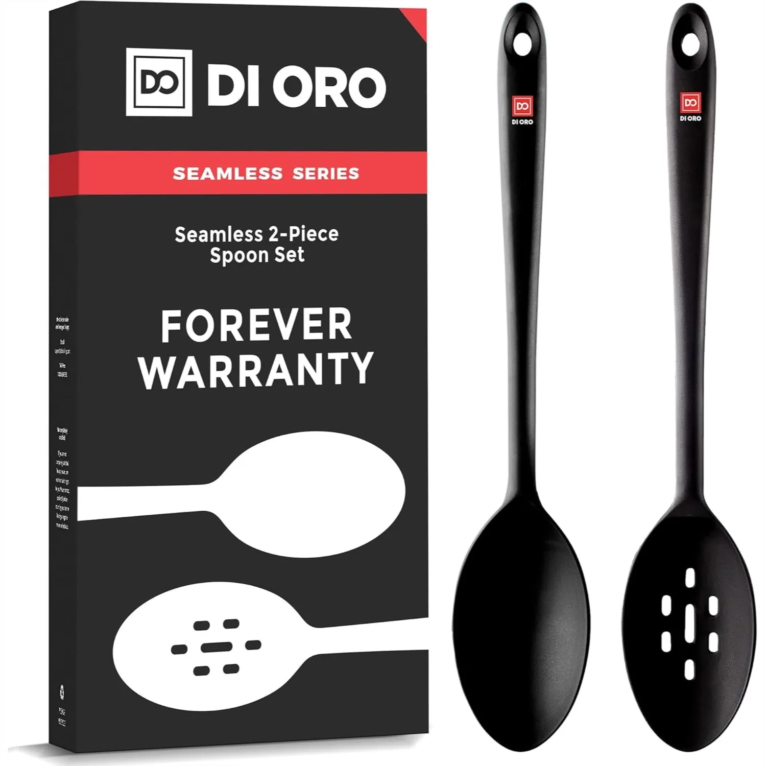 Silicone Spoons for Cooking - Large Kitchen Utensils for Mixing, Serving, Stirring - Heat Resistant Non Stick, Dishwasher Safe
Silicone Spoons for Cooking - Large Kitchen Utensils for Mixing, Serving, Stirring - Heat Resistant Non Stick, Dishwasher Safe