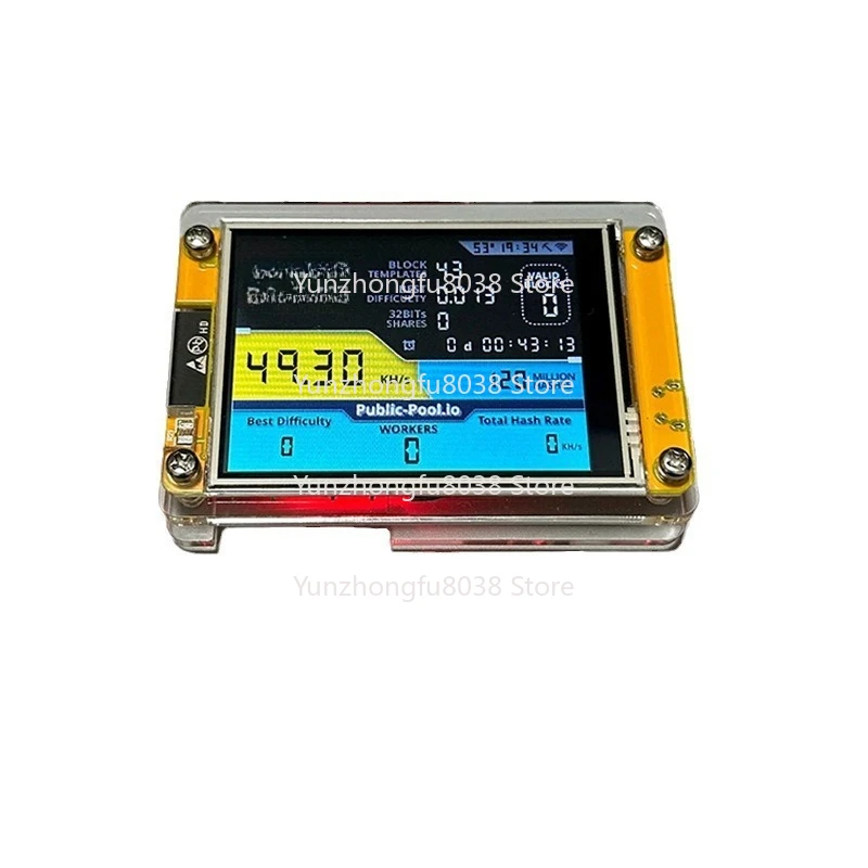 V2 2.8 inch display lottery machine low power consumption 55KH unlimited solo mode
V2 2.8 inch display lottery machine low power consumption 55KH unlimited solo mode
