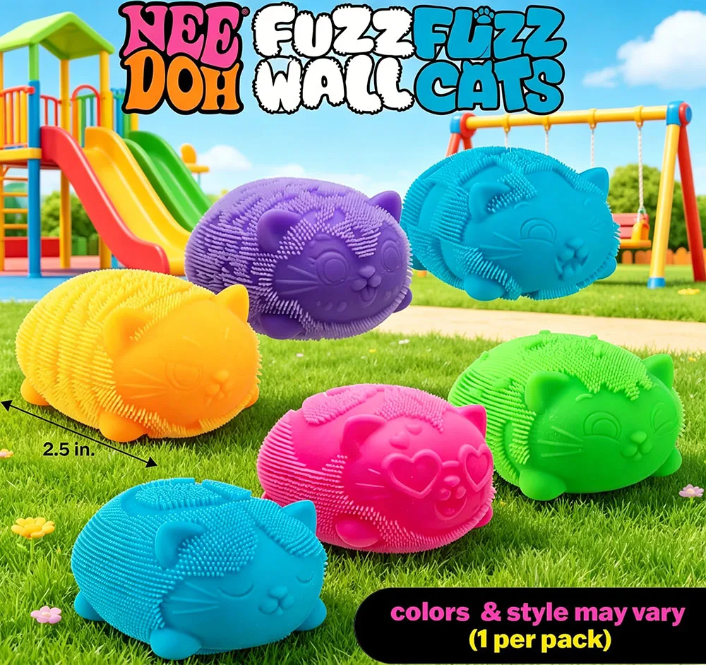 NeeDoh Fuzz Ball Wild Cats Series Desktop Ornament Stress Relief Toys Suitable For People Under Pressure Fun Soft Stress Ball
NeeDoh Fuzz Ball Wild Cats Series Desktop Ornament Stress Relief Toys Suitable For People Under Pressure Fun Soft Stress Ball
