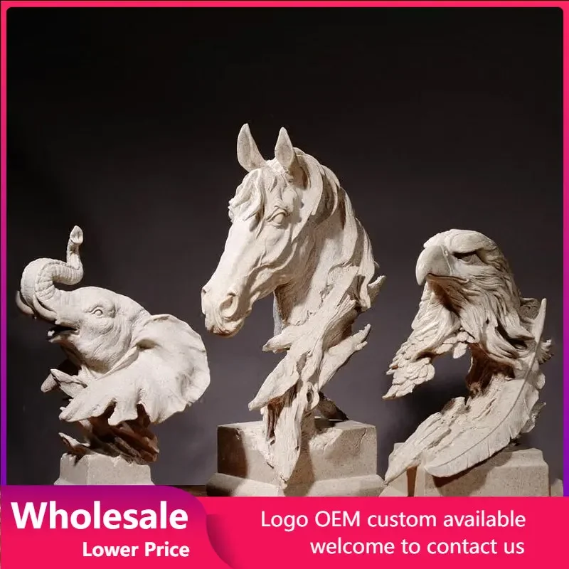 Nordic White Resin Horse Head Statue Home Decoration Crafts Livingroom Desktop Animal Ornaments Modern
Nordic White Resin Horse Head Statue Home Decoration Crafts Livingroom Desktop Animal Ornaments Modern