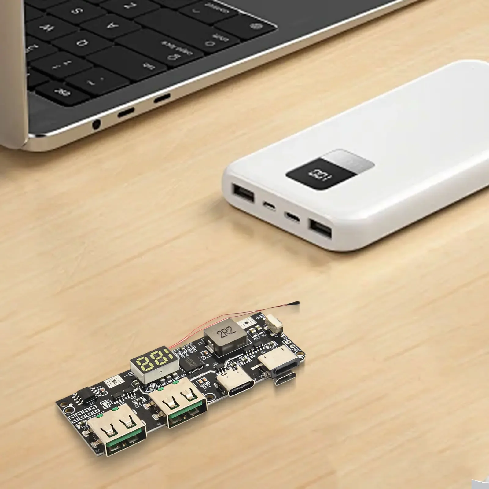 Высокоэффективный внешний аккумулятор 22,5 Вт Power Bank для активного отдыха, широкий вход напряжения, идентификационный чип быстрой зарядки для входа постоянного тока
Высокоэффективный внешний аккумулятор 22,5 Вт Power Bank для активного отдыха, широкий вход напряжения, идентификационный чип быстрой зарядки для входа постоянного тока