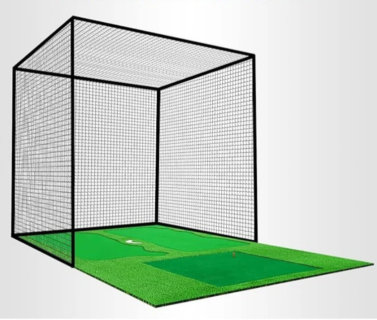 Golf net batting cage polyester net outdoor golf net practice net indoor training net 10x10x10ft
Golf net batting cage polyester net outdoor golf net practice net indoor training net 10x10x10ft
