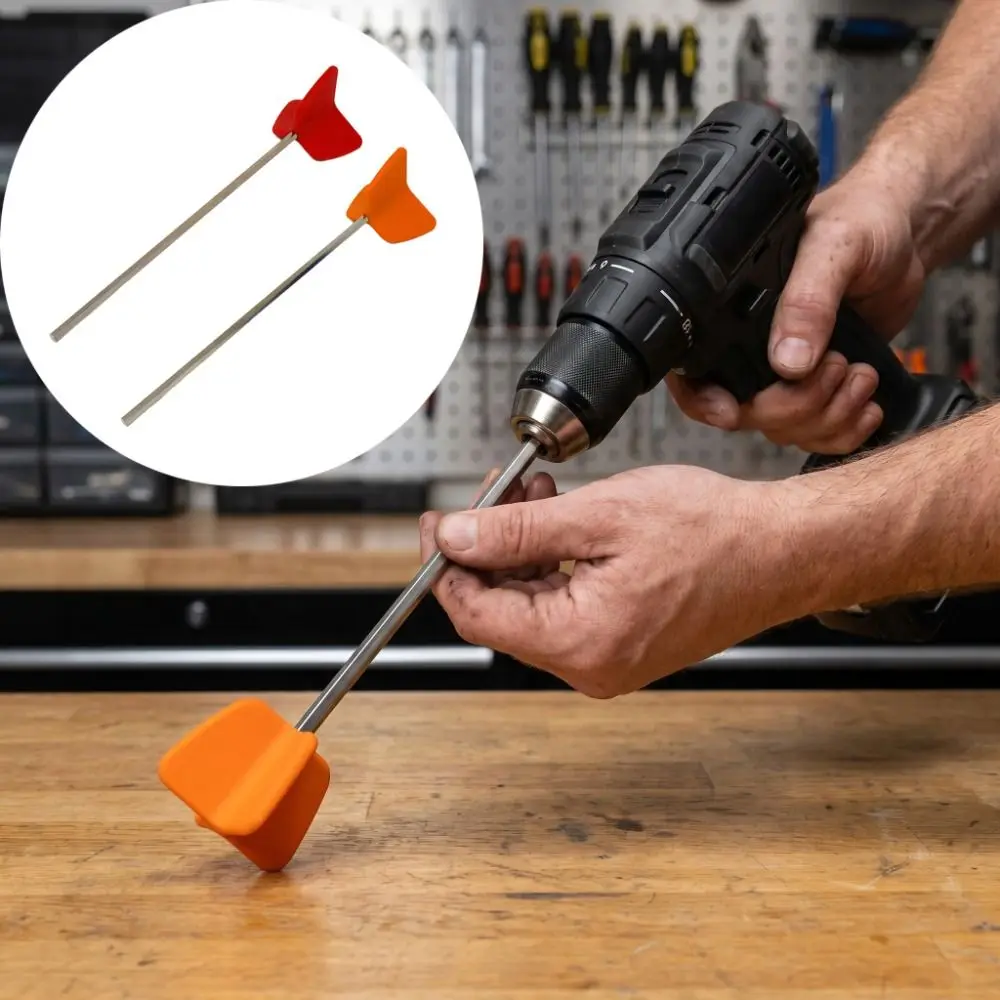 Non Stick Material Electric Drill Mixer Hexagonal Shaft Silicone Head Paint Mixer Drill Easy Installation Easy Cleaning
Non Stick Material Electric Drill Mixer Hexagonal Shaft Silicone Head Paint Mixer Drill Easy Installation Easy Cleaning