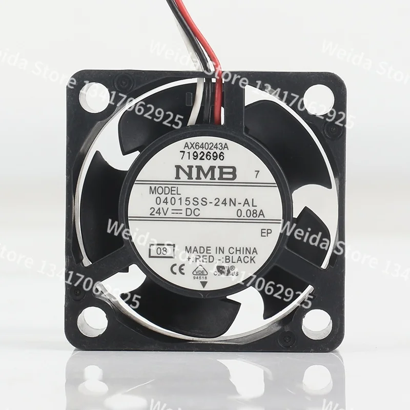 Вентилятор охлаждения NMB 5V 12V 48V DC 24V 0.08A AC EC 4015 40X40X15MM 4CM для принтера, бесшумный, с инвертором, трехпроводной, 04015SS-24N-AL
Вентилятор охлаждения NMB 5V 12V 48V DC 24V 0.08A AC EC 4015 40X40X15MM 4CM для принтера, бесшумный, с инвертором, трехпроводной, 04015SS-24N-AL
