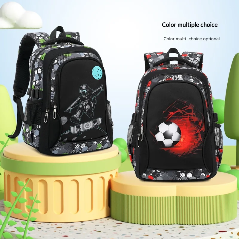 Kids Soccer Backpack for Boys, Lightweight Water Resistant School Backpack with Soccer Ball Print, Large Capacity Book Bag with
Kids Soccer Backpack for Boys, Lightweight Water Resistant School Backpack with Soccer Ball Print, Large Capacity Book Bag with