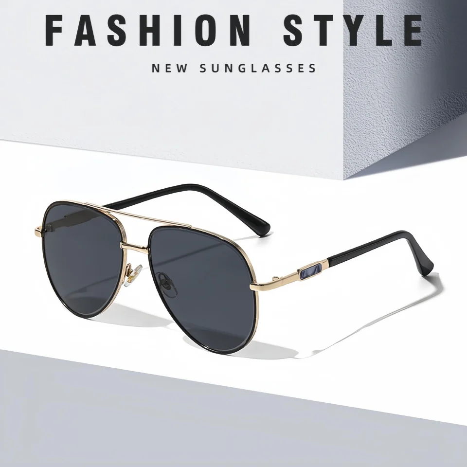 Модные и авангардные солнцезащитные очки-авиаторы с большой оправой для мужчин и женщин, для активного отдыха, вождения, путешествий, модные, с градиентными линзами UV400 и защитой от солнца
Модные и авангардные солнцезащитные очки-авиаторы с большой оправой для мужчин и женщин, для активного отдыха, вождения, путешествий, модные, с градиентными линзами UV400 и защитой от солнца