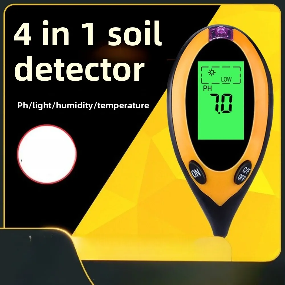 Прецизионный измеритель почвы, лабораторный класс PH, датчик температуры влажности NPK с разрешением 0,01, экспорт данных
Прецизионный измеритель почвы, лабораторный класс PH, датчик температуры влажности NPK с разрешением 0,01, экспорт данных