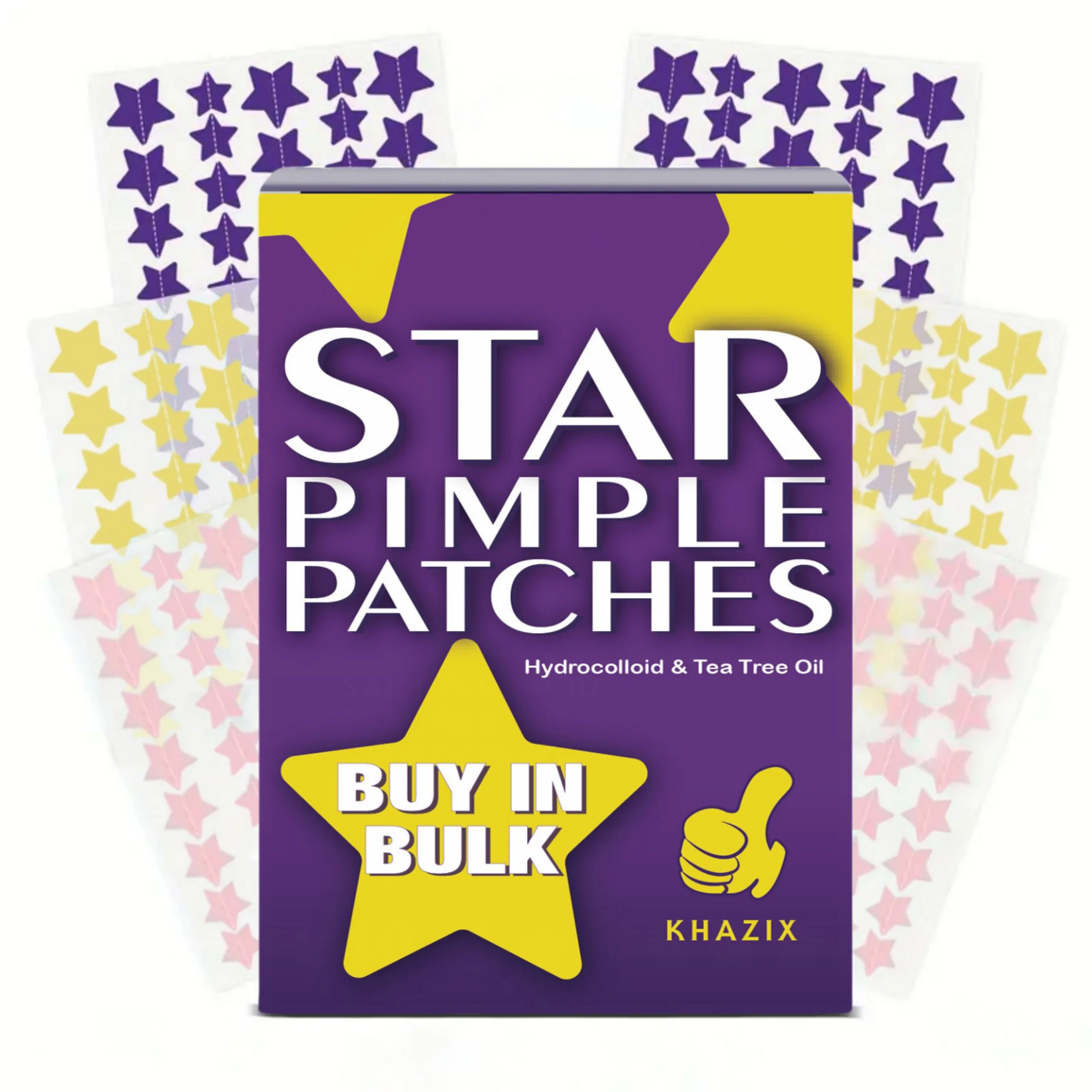 Star Acne Patch обертывает прыщи и пятна, 40 шт.
Star Acne Patch обертывает прыщи и пятна, 40 шт.