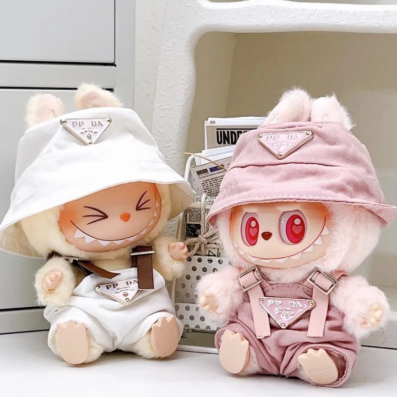 For V1V2 Labubus Mini Doll Clothes Outfit Bib Pant Clothes 15/17cm Labubu Doll Clothing Sitting Party Game Toys Accessories
For V1V2 Labubus Mini Doll Clothes Outfit Bib Pant Clothes 15/17cm Labubu Doll Clothing Sitting Party Game Toys Accessories