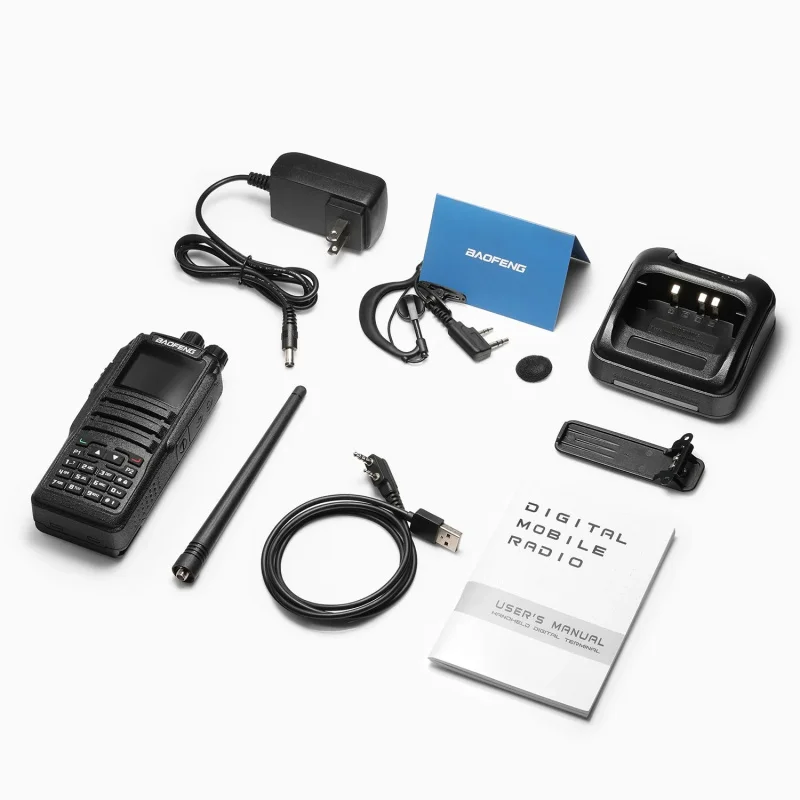 2025 Baofeng DMR DM 1701 Digital Walkie Talkie Dual Mode Two Way Radio Open GD77 Dual Time Slot Tier 1+2 Ham Radio for Outdoor
2025 Baofeng DMR DM 1701 Digital Walkie Talkie Dual Mode Two Way Radio Open GD77 Dual Time Slot Tier 1+2 Ham Radio for Outdoor