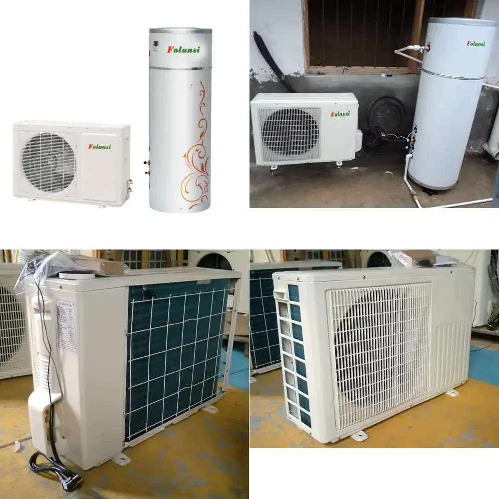 Francie air energy water source heat pump water heater with water storage tank (100L~ 500L)
Francie air energy water source heat pump water heater with water storage tank (100L~ 500L)