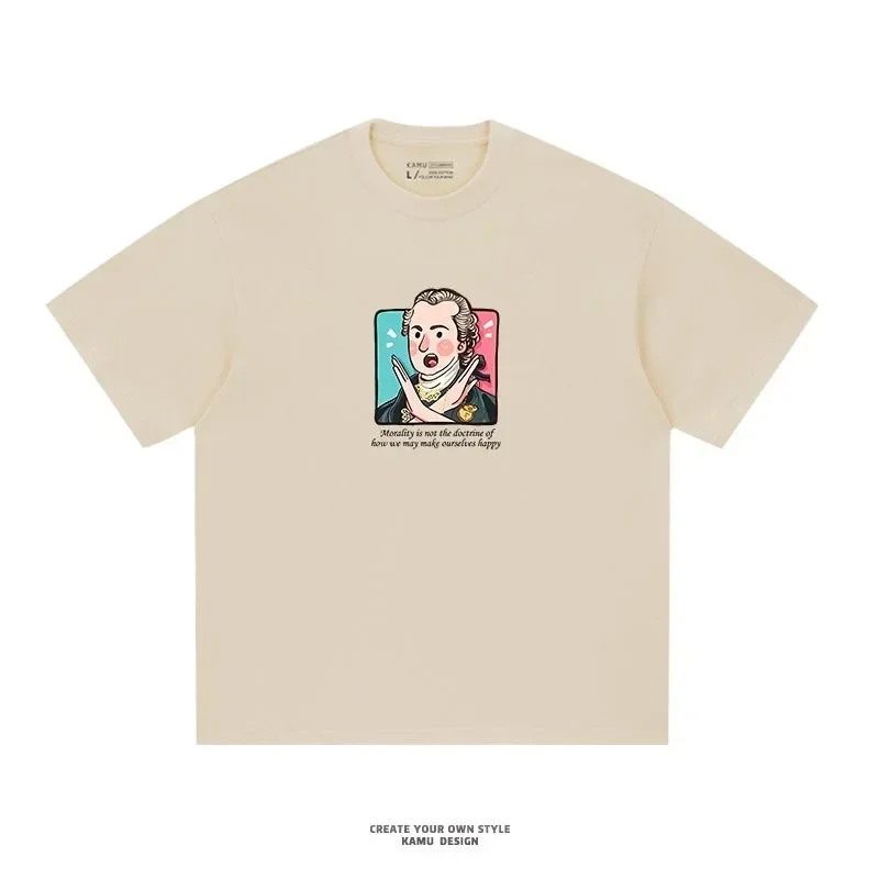 2024 Original cartoon quotes, cute and creative short sleeved T-shirts for men and women, couple
2024 Original cartoon quotes, cute and creative short sleeved T-shirts for men and women, couple