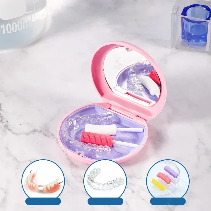 Dentistry Correction Storage Box Invisible Denture Holder Storage Box Dental Storage Items Box
Dentistry Correction Storage Box Invisible Denture Holder Storage Box Dental Storage Items Box