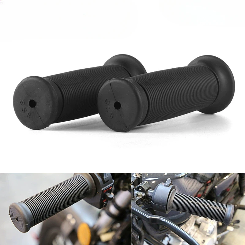 Vintage 22mm Universal Motorcycle Handlebar Grips Retro Style Aftermarket Grip Covers
Vintage 22mm Universal Motorcycle Handlebar Grips Retro Style Aftermarket Grip Covers