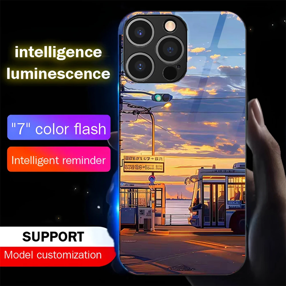 Sunset Scenery Smart LED Light Glow Tempered Glass Phone Case For Samsung S26 S25 S24 S23 S22 S21 FE Note 20 Plus Ultra
Sunset Scenery Smart LED Light Glow Tempered Glass Phone Case For Samsung S26 S25 S24 S23 S22 S21 FE Note 20 Plus Ultra