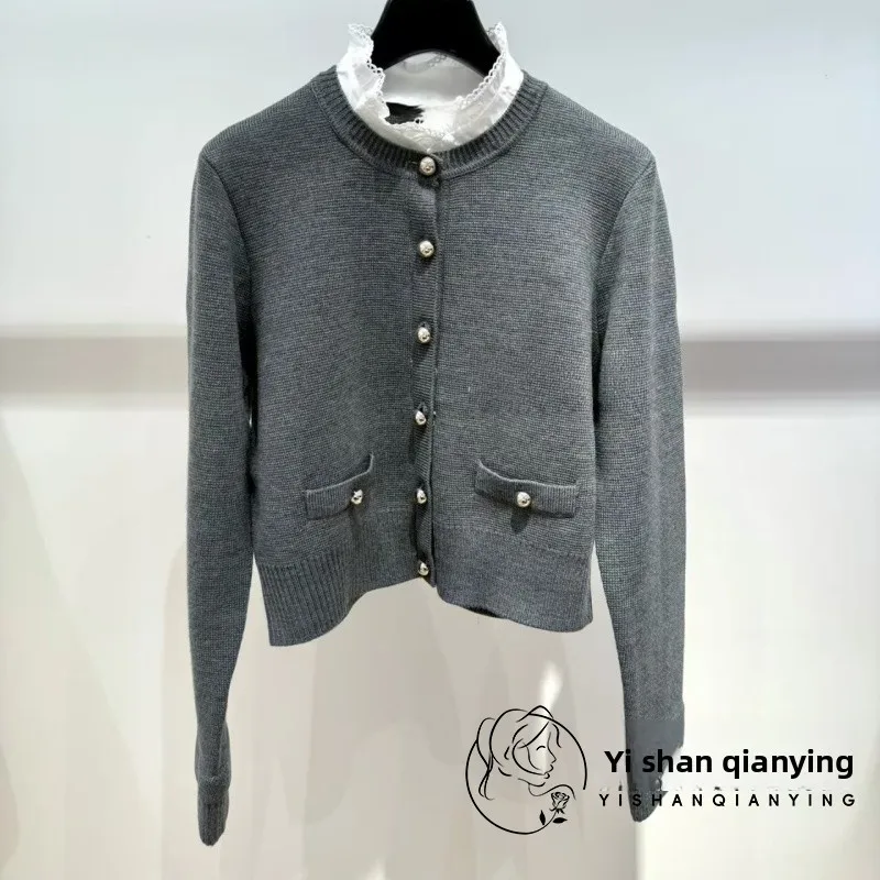 Sweet Color Blo Detachable Lace Collar Knitted Open Cardigan Coat for Women Casual Sle Regular Fit Long Sve
Sweet Color Blo Detachable Lace Collar Knitted Open Cardigan Coat for Women Casual Sle Regular Fit Long Sve