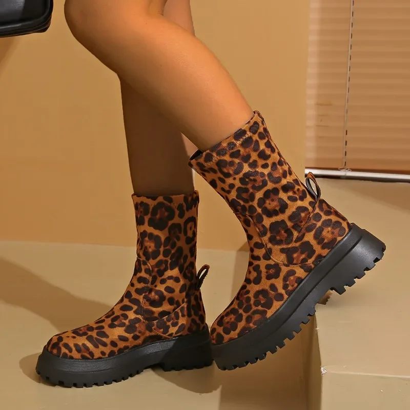 Modern Boots 2024 New Shoes for Women Ankle Women's Boots Concise Women Sewing Round Toe Med Heel Platform Slip on Shoes Female
Modern Boots 2024 New Shoes for Women Ankle Women's Boots Concise Women Sewing Round Toe Med Heel Platform Slip on Shoes Female