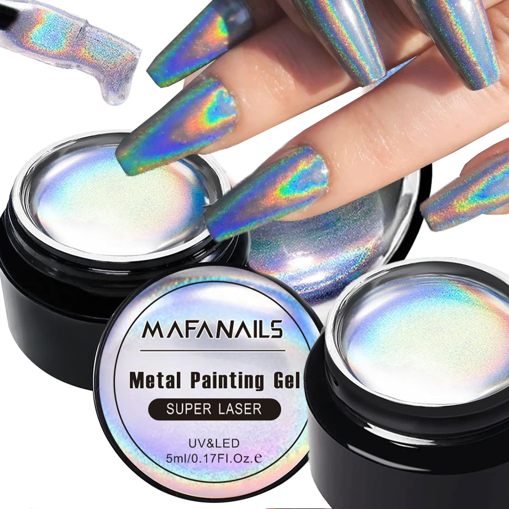MAFANAILS 5ml Laser Metal Painting Gel Nail Polish Silver Chrome Metallic Liner Gel Shiny UV/LED Nail Art Drawing Varnish Gel-_8
MAFANAILS 5ml Laser Metal Painting Gel Nail Polish Silver Chrome Metallic Liner Gel Shiny UV/LED Nail Art Drawing Varnish Gel-_8
