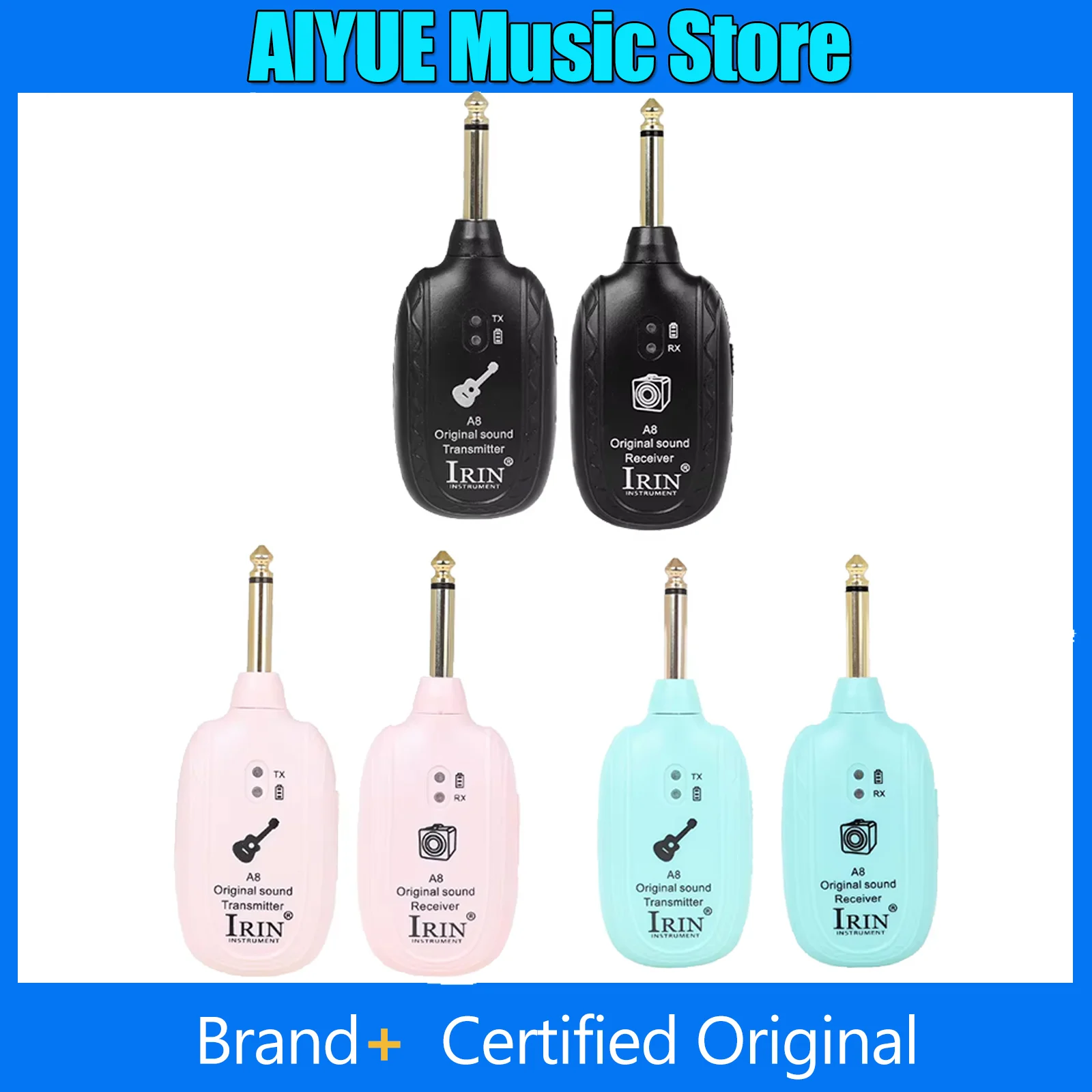 IRIN A8 гитарный беспроводной приемник-передатчик встроенный перезаряжаемый беспроводной гитарный передатчик мини для деталей электрогитары
IRIN A8 гитарный беспроводной приемник-передатчик встроенный перезаряжаемый беспроводной гитарный передатчик мини для деталей электрогитары
