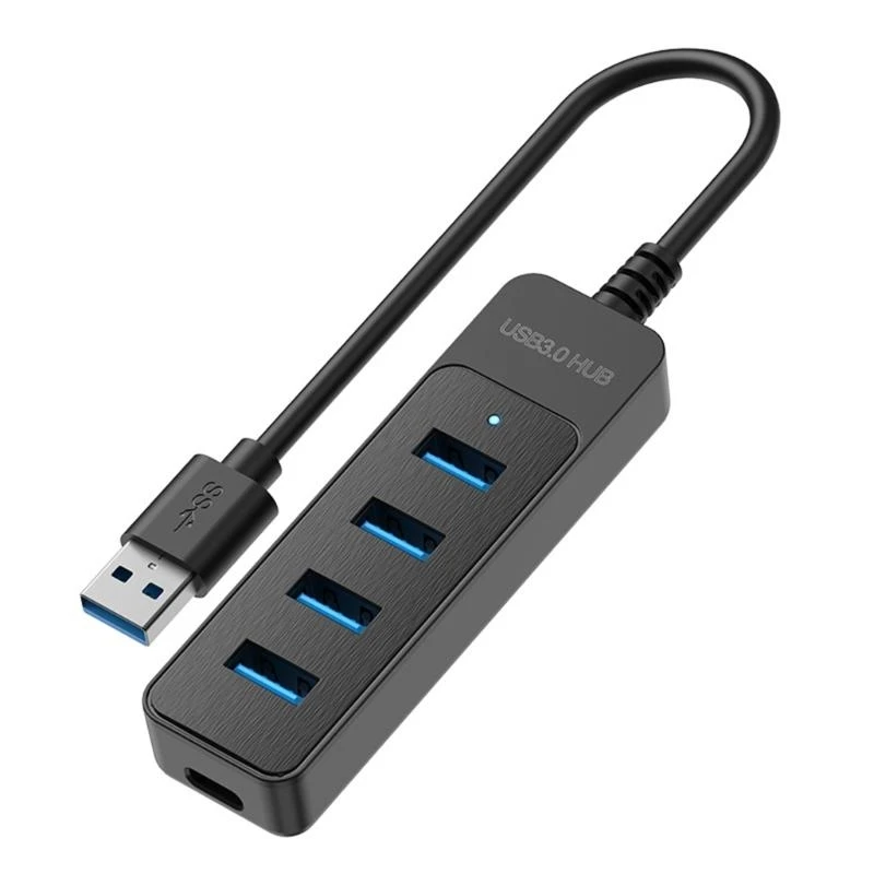 J0MB USB3.0 Adapter Hub 4 Расширение данных порта быстрое расширение для эффективности офиса
J0MB USB3.0 Adapter Hub 4 Расширение данных порта быстрое расширение для эффективности офиса