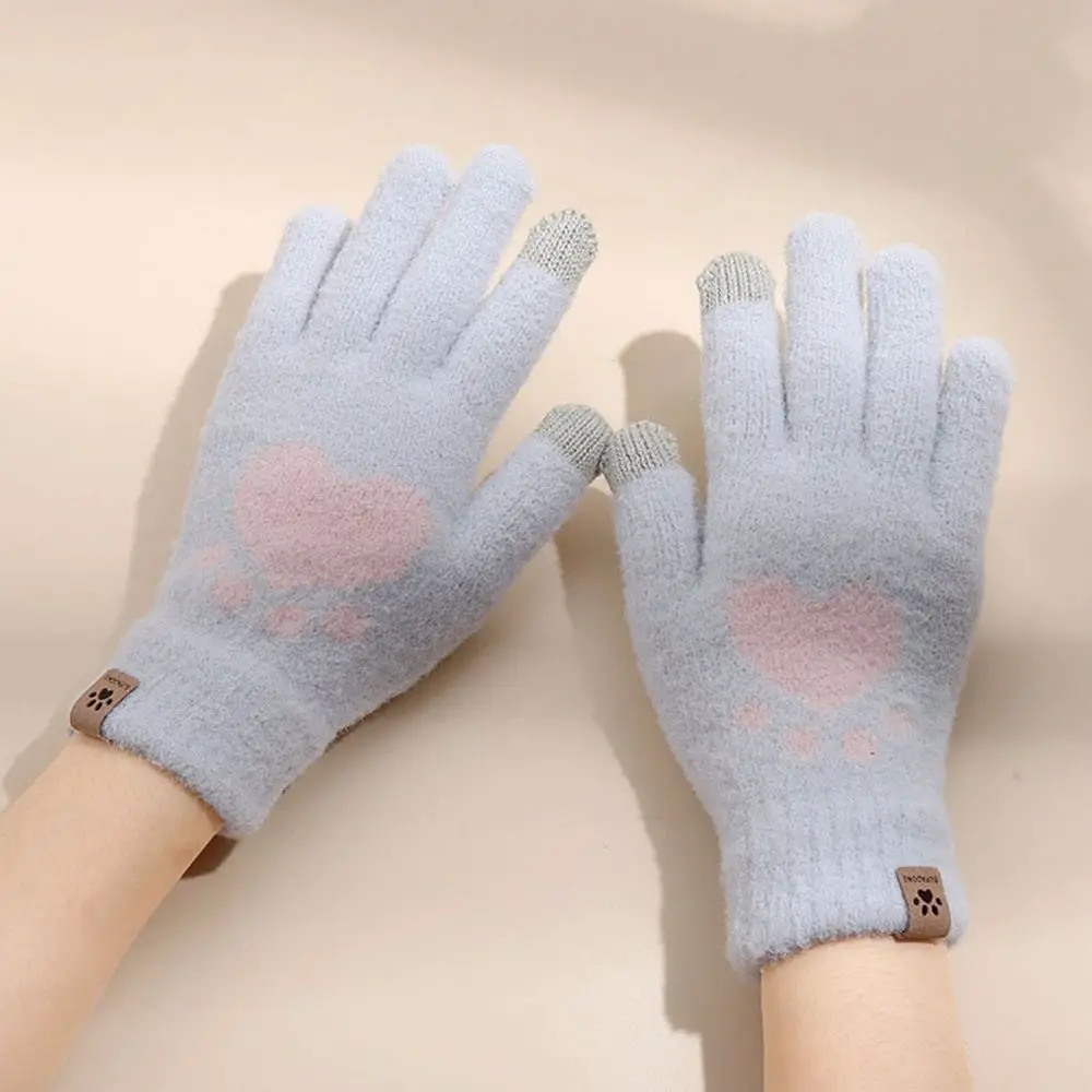Soft Breathable Knitted Women Cat Paw Elastic Wool Mittens Touch Screen Gloves Female Gloves Driving Gloves
Soft Breathable Knitted Women Cat Paw Elastic Wool Mittens Touch Screen Gloves Female Gloves Driving Gloves