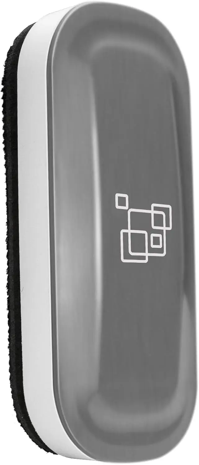 Magnetic Dry Erase Eraser with Strong Grip, 1 Pack for Whiteboard and Glass Board, Office and School Supplies (Gray)
Magnetic Dry Erase Eraser with Strong Grip, 1 Pack for Whiteboard and Glass Board, Office and School Supplies (Gray)