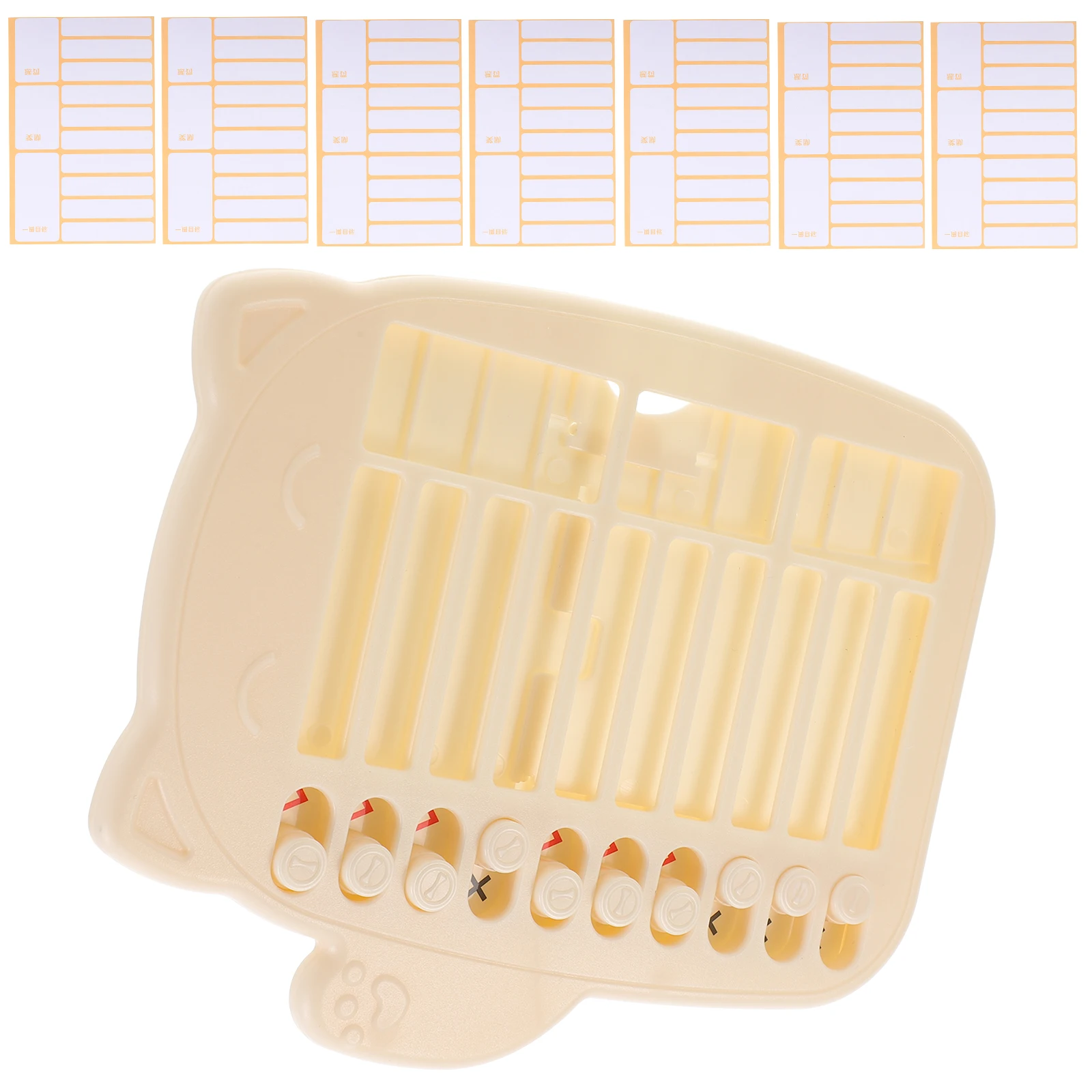 1 Set Time Management Self-Discipline Tracker For Kids Erasable Daily Chore Chart Planner Behavior Board Classroom Organizer 
1 Set Time Management Self-Discipline Tracker For Kids Erasable Daily Chore Chart Planner Behavior Board Classroom Organizer